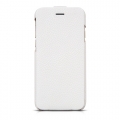 Кожаный чехол с флипом HOCO для iPhone 6 Premium Collection Flip Case (белый)